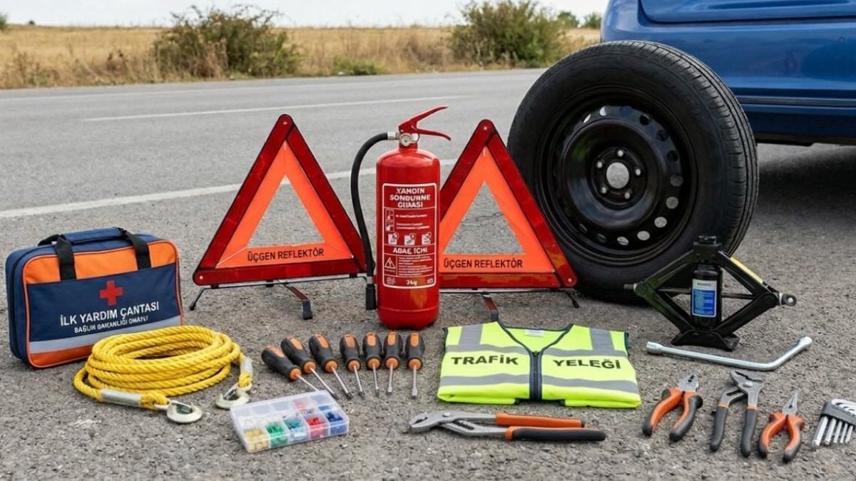 Araçlarda bulunması gereken güvenlik ekipmanlarına yenileri eklendi