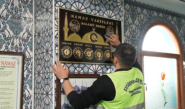 Bayram Öncesi Keçiören'deki Camilerde Temizlik Seferberliği