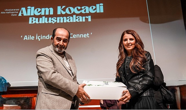 Demirbağ, "Ailem Kocaeli" buluşmasında konuştu; "Aile, insanın ilk mektebidir"