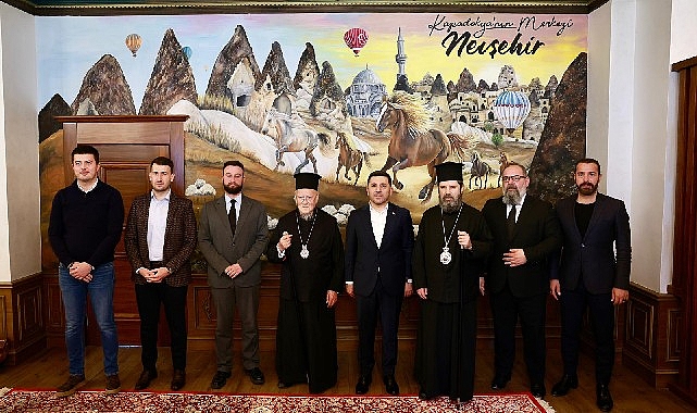 Fener Rum Patriği Bartholomeos Başkan Arı'yı Ziyaret Etti