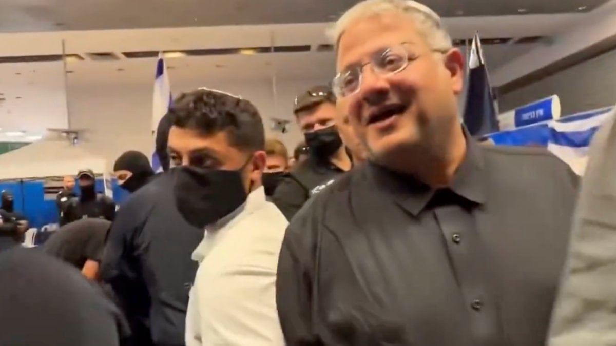 İsrail Güvenlik Bakanı, Sumud Filosu aktivistlerinin tutulduğu hapishaneye gidip hakaret etti