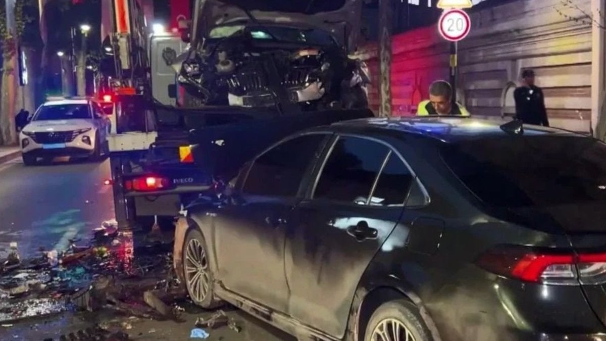 İstanbul'da 22 yaşındaki kadının öldüğü kaza kameraya yansıdı