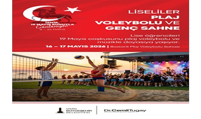 İzmir'de 19 Mayıs coşkusu tüm kenti sardı