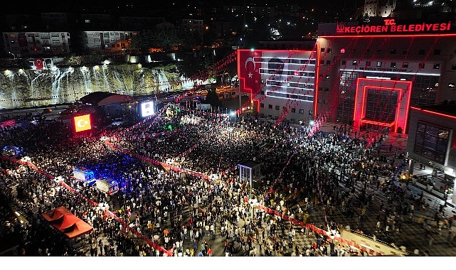 Keçiören'de 19 Mayıs Coşkusu Sefo Konseriyle Yaşanacak