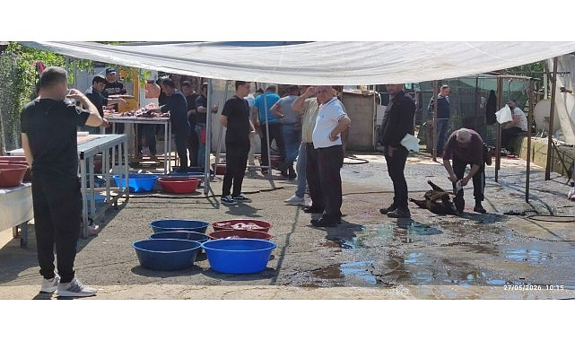 Maltepe'de kaçak kurban kesimine sıkı denetim
