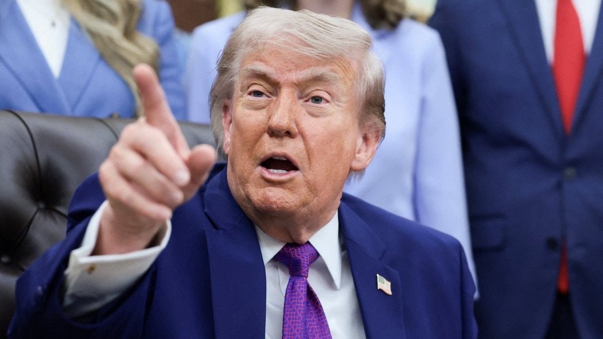 Trump'tan İran'a harita paylaşımlı tehdit