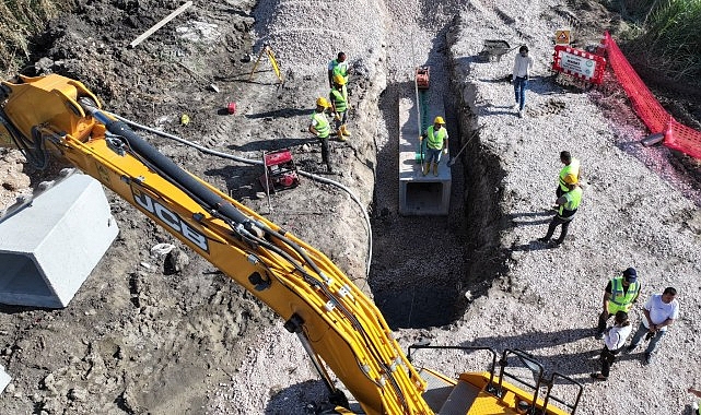 Başkan Dutlulu Soma'da 20 Milyon TL'lik Altyapı Yatırımını İnceledi