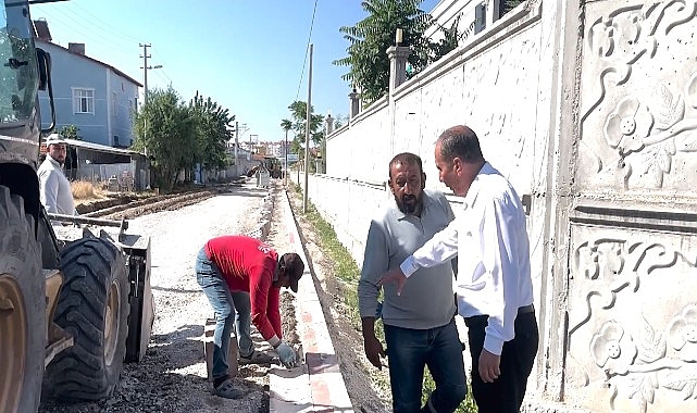 Başkan Mehmet Aydın Mahallelerde Devam Eden Çalışmaları Yerinde İnceledi