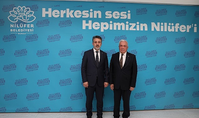 Başkan Şadi Özdemir, Şahin Biba'yı Ağırladı