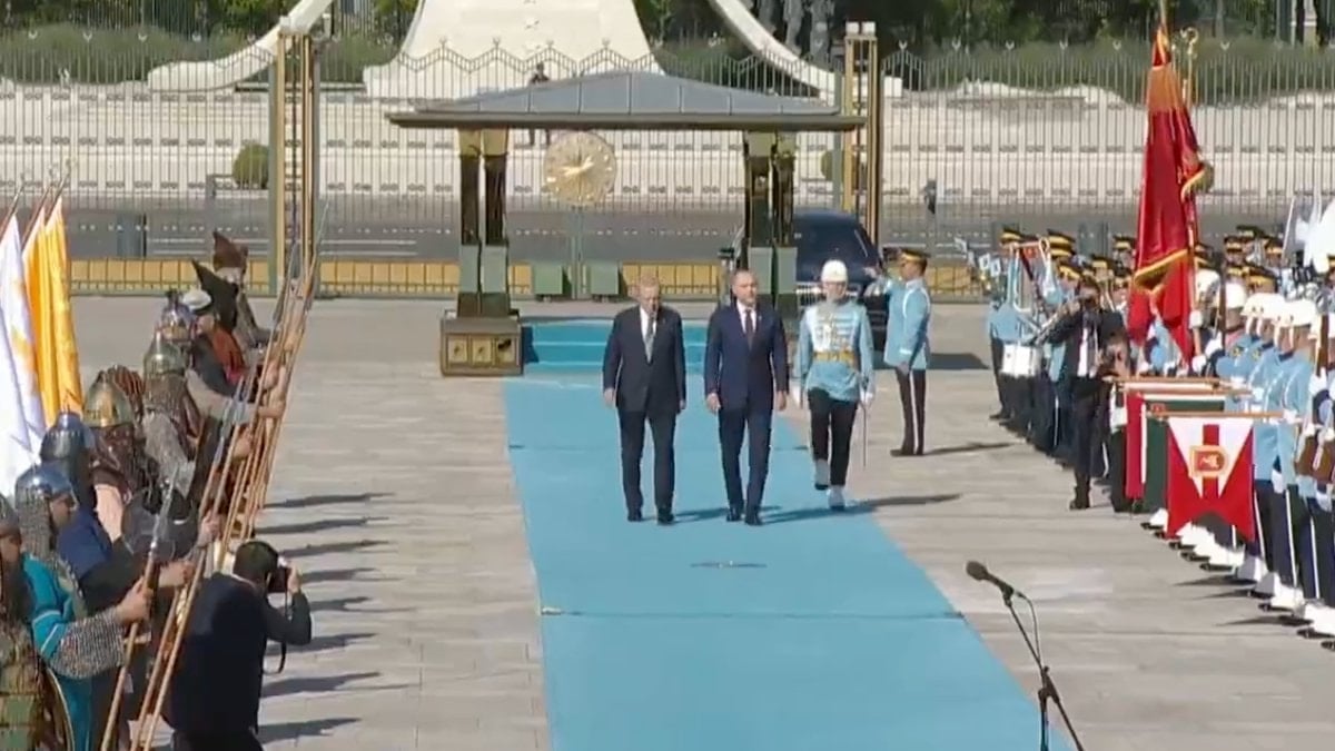 Cumhurbaşkanı Erdoğan, Polonyalı mevkidaşını resmi törenle karşıladı