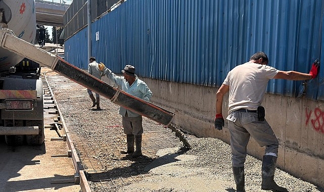 Darıca Dutluk Sokak'ta üstyapı son sürat ilerliyor