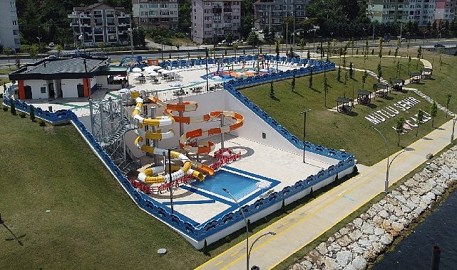 Değirmendere Aquapark yeni sezona 'merhaba' dedi