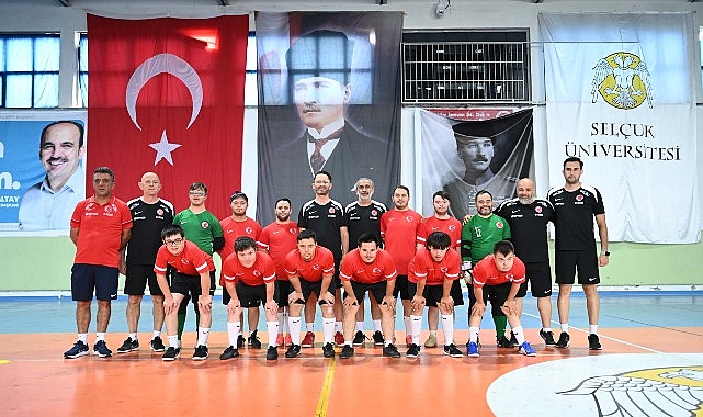 Dünya Kupası'na Hazırlanan Özel Sporcuların Güç Merkezi Yine Konya Oldu