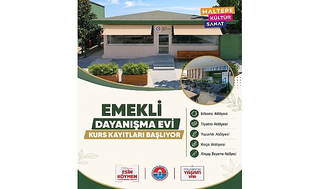 Emekli Dayanışma Evi'nde Ücretsiz Kurslar Dönemi Başlıyor
