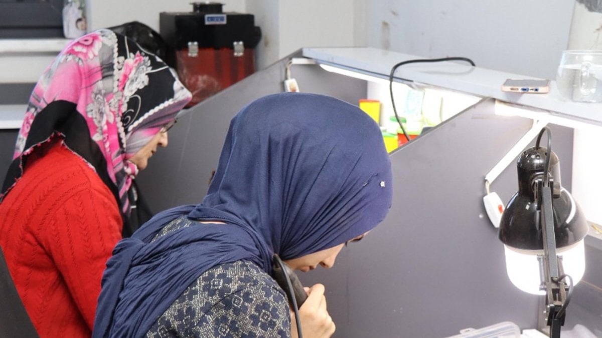 Erzurum'da 'kara kehribarına' kadın eli değdi