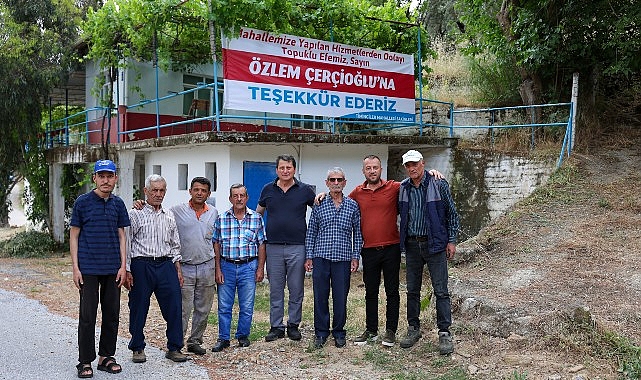 Koçarlı Muhtarlarından Başkan Çerçioğlu'na Hizmet Teşekkürü