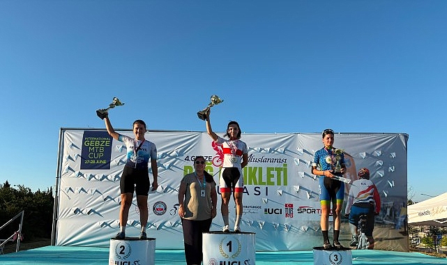 Milli Dağ Bisikletçisi Ekin Ereke'den Uluslararası Gebze MTB Cup'ta Çifte Podyum