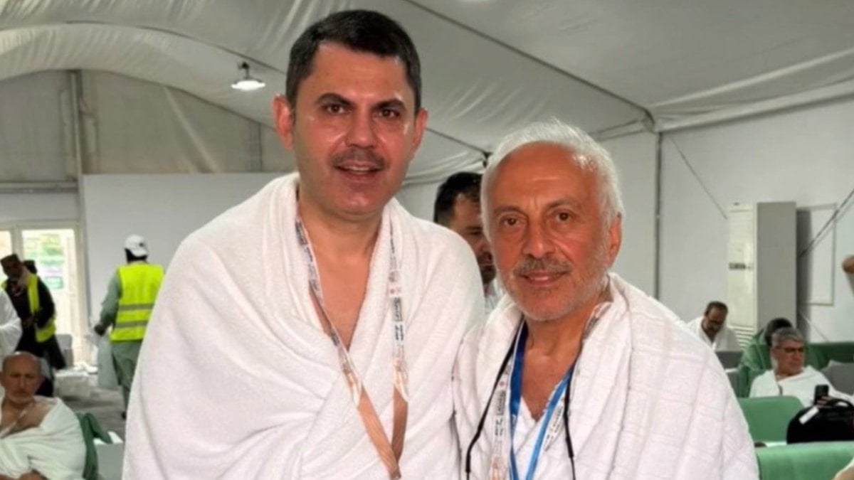 Murat Kurum, hac vazifesi için kutsal topraklarda