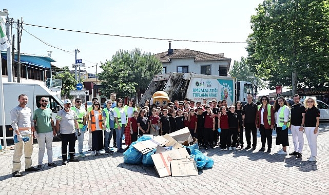 Nilüfer'de çevre etkinlikleri Gölyazı'da "Çevreci Eller" ile başladı