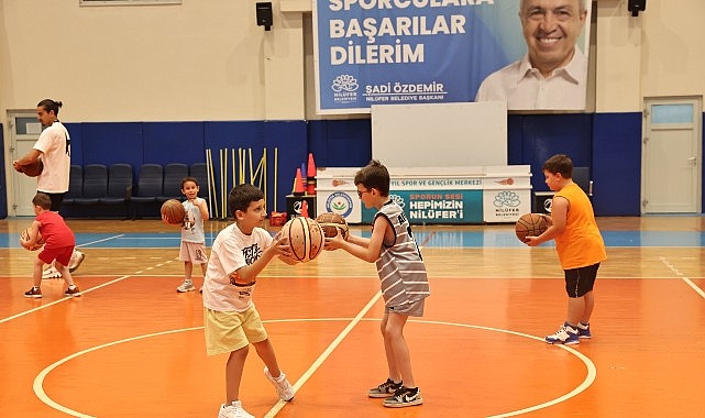 Nilüfer'de çocuklara spor dolu yaz başlıyor