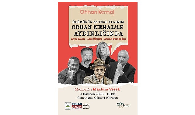 Osmangazi Belediyesi'nden Orhan Kemal'e Anlamlı Vefa