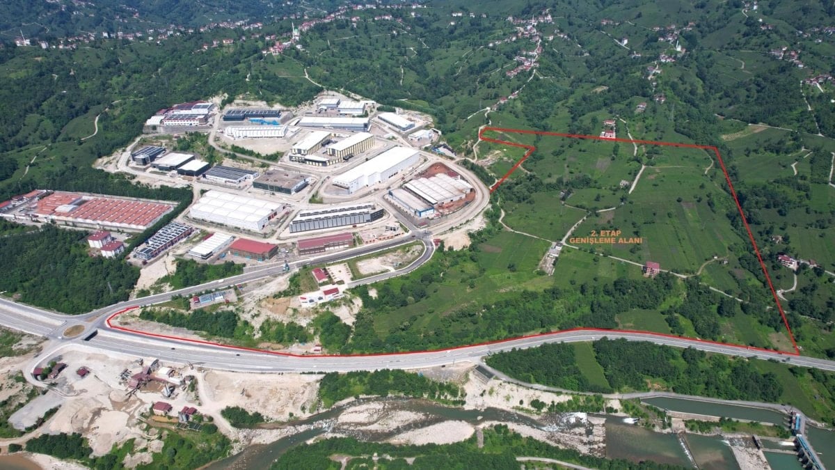 Rize OSB’de 2. etap kamulaştırma tamamlandı: Parsel başvuruları başladı