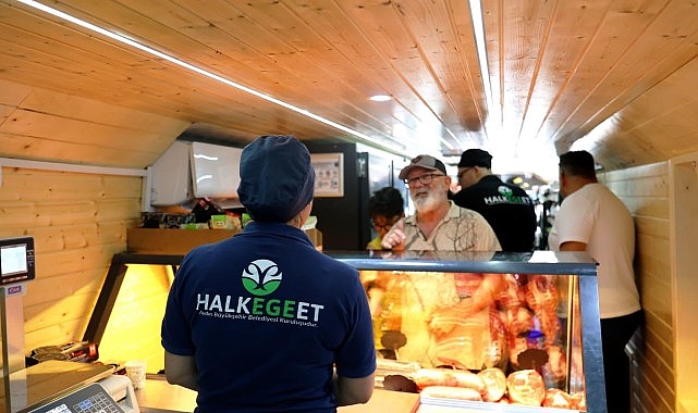 Başkan Çerçioğlu, Aydın Büyükşehir Belediyesi Mobil Halk Ege Et Hizmetlerini Didim'de Vatandaşlarla Buluşturdu