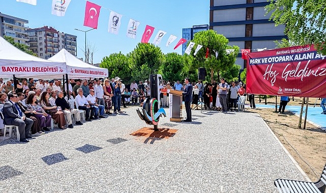 Bayraklı'ya Yeni Park Ve Otopark