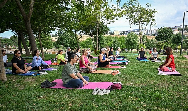Bornova'da kadınlar doğanın kalbinde buluştu