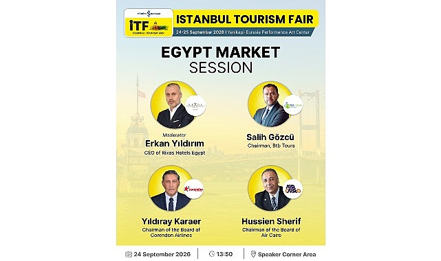 İstanbul Turizm Fuarı'nda Mısır Turizm Pazarı Masaya Yatırılacak