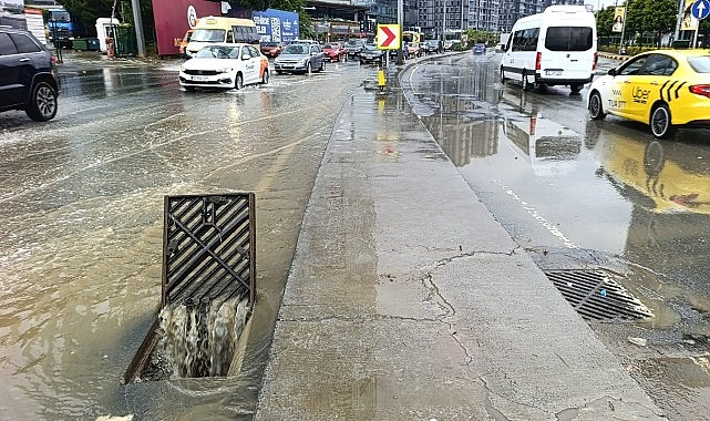 İstanbul'da Sağanak Etkili Oluyor