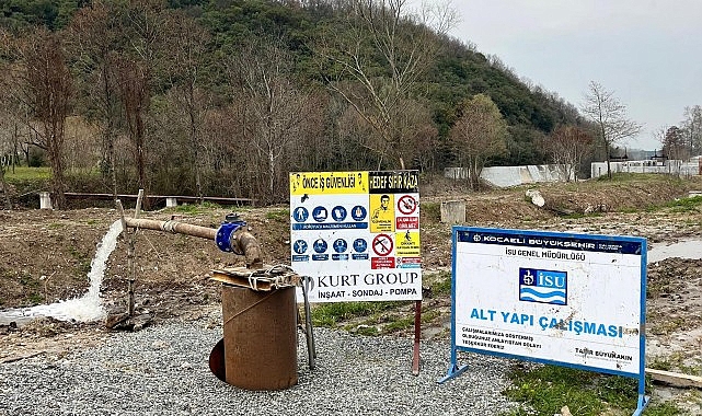 İSU'dan Su Arzı Güvenliğine Güçlü Katkı: Başiskele ve Kartepe'de Yeni Derin Kuyu Yatırımları Sürüyor