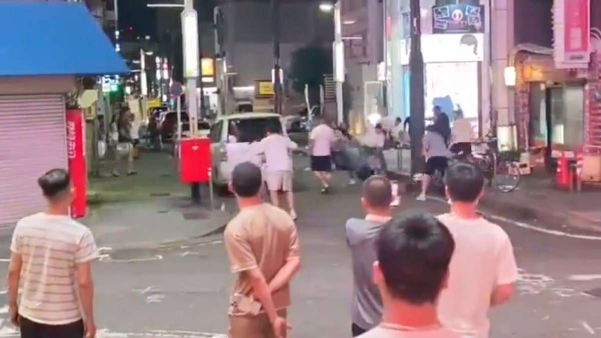 Japonya'da Karslı ve Ordulu iki Türk ailesi arasında sokak kavgası çıktı