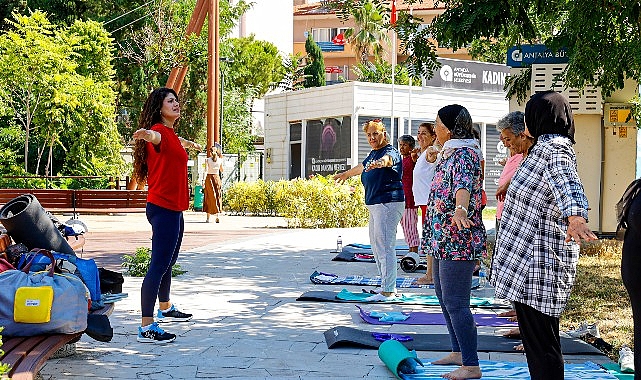 Kadın Danışma Merkezi'nde sabah sporu