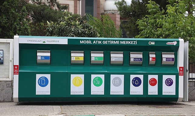 Osmangazi Belediyesi'nden Geri Dönüşüm Seferberliği