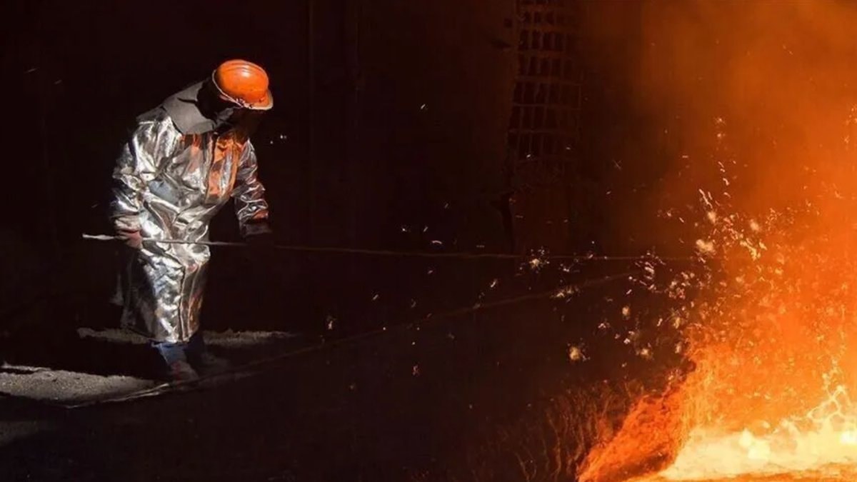 Türkiye ham çelik üretiminde dünya yedincisi