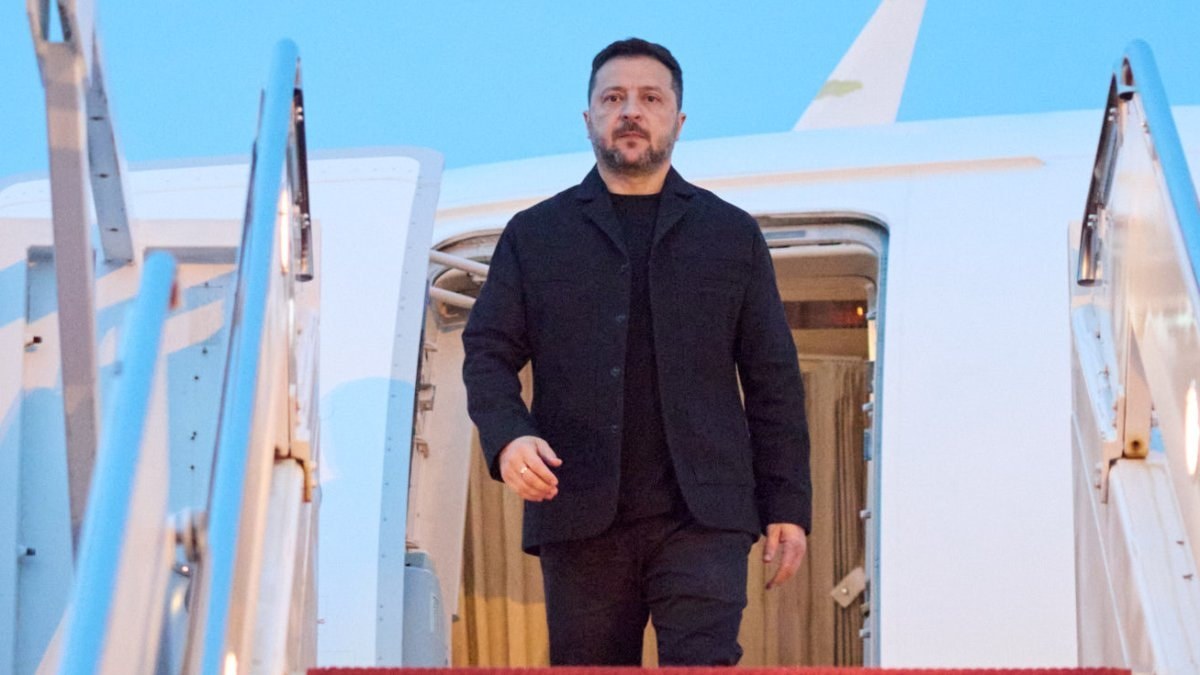 Ukrayna Devlet Baikanı Zelensky ABD'de