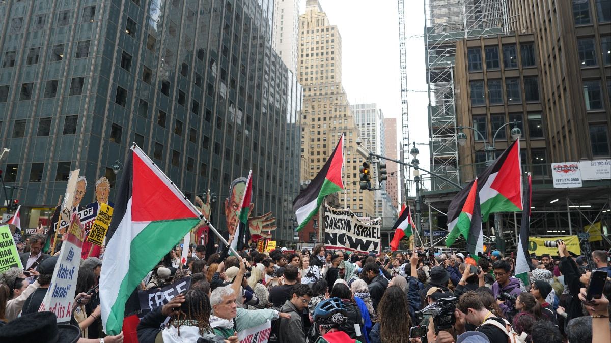 ABD’de Netanyahu protestosu: Binlerce kişi BM'ye yürüdü