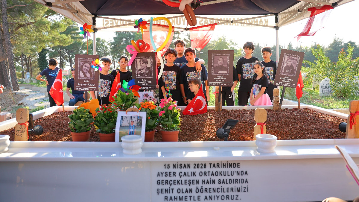 Kahramanmaraş'taki okul saldırısında ölen Bayram Nabi, doğum gününde anıldı