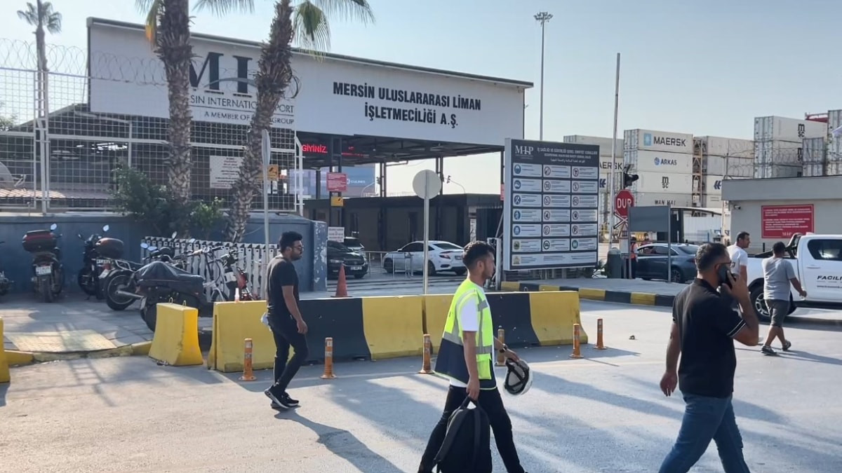 Mersin Limanı'nda kimyasal sızıntı: 35 kişi hastaneye kaldırıldı
